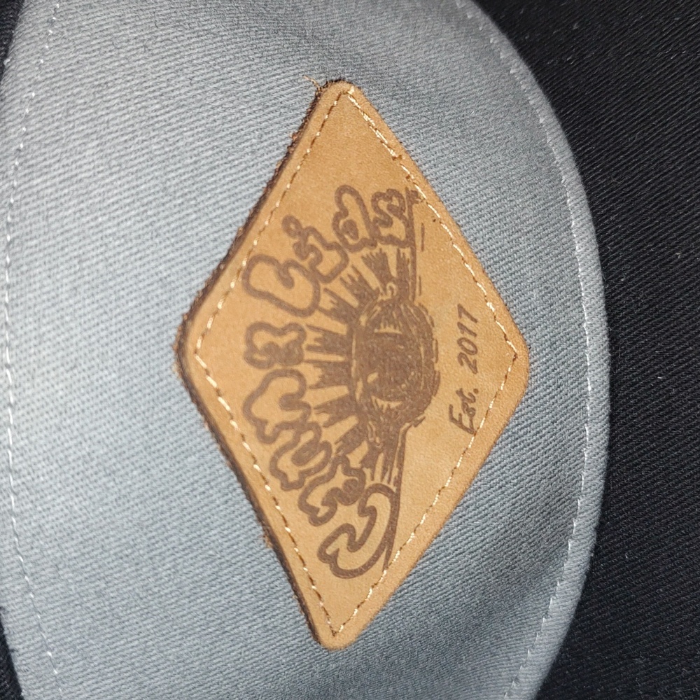 Cannalids 5-Panel Stitched Leather Patch Logo Tru… - image 2